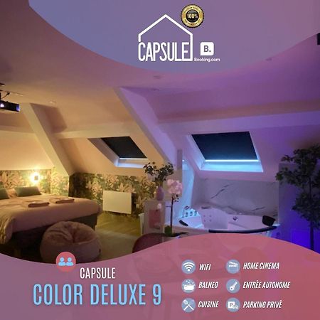 Capsule Color Deluxe Balneo I Ecran Home Cinema I Console De Jeux Trith-Saint-Leger Bagian luar foto