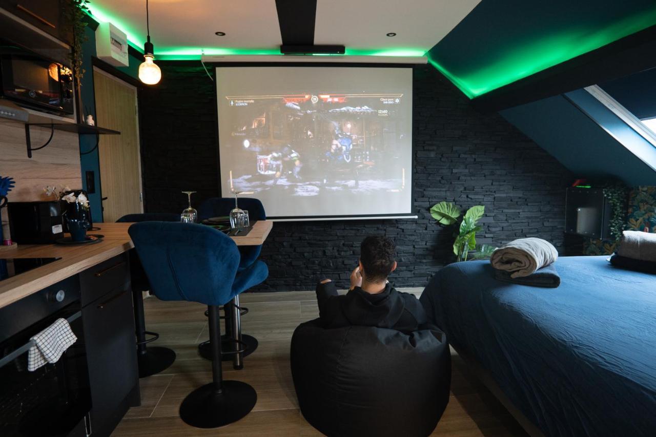 Capsule Color Deluxe Balneo I Ecran Home Cinema I Console De Jeux Trith-Saint-Leger Bagian luar foto
