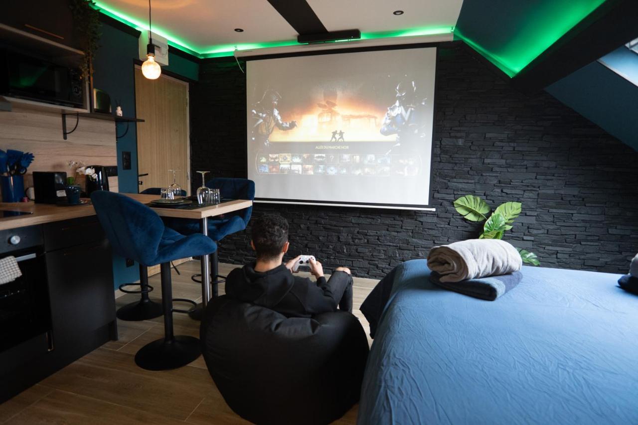 Capsule Color Deluxe Balneo I Ecran Home Cinema I Console De Jeux Trith-Saint-Leger Bagian luar foto