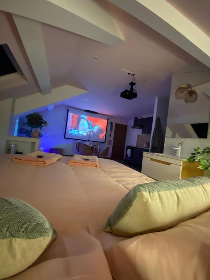 Capsule Color Deluxe Balneo I Ecran Home Cinema I Console De Jeux Trith-Saint-Leger Bagian luar foto