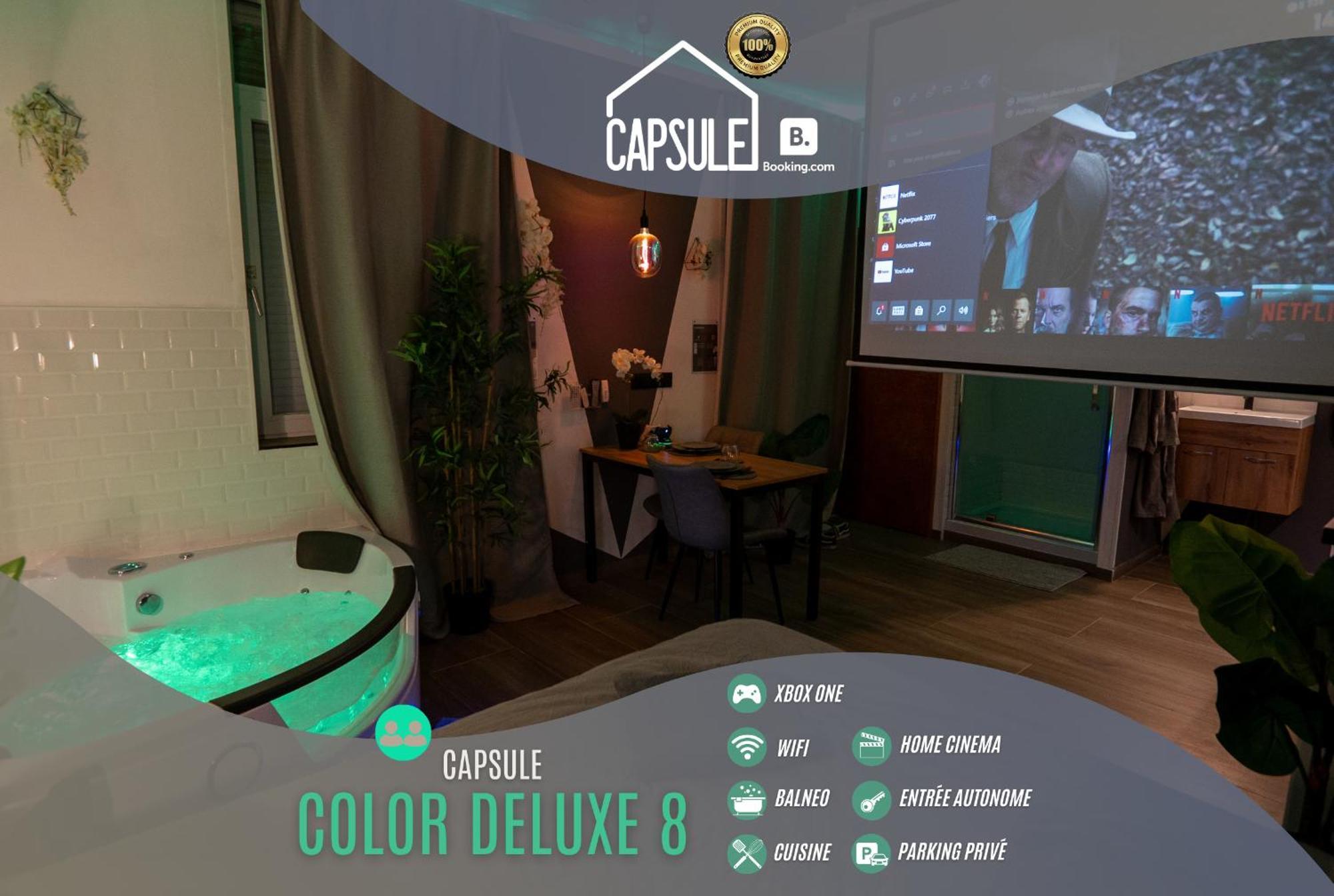 Capsule Color Deluxe Balneo I Ecran Home Cinema I Console De Jeux Trith-Saint-Leger Bagian luar foto
