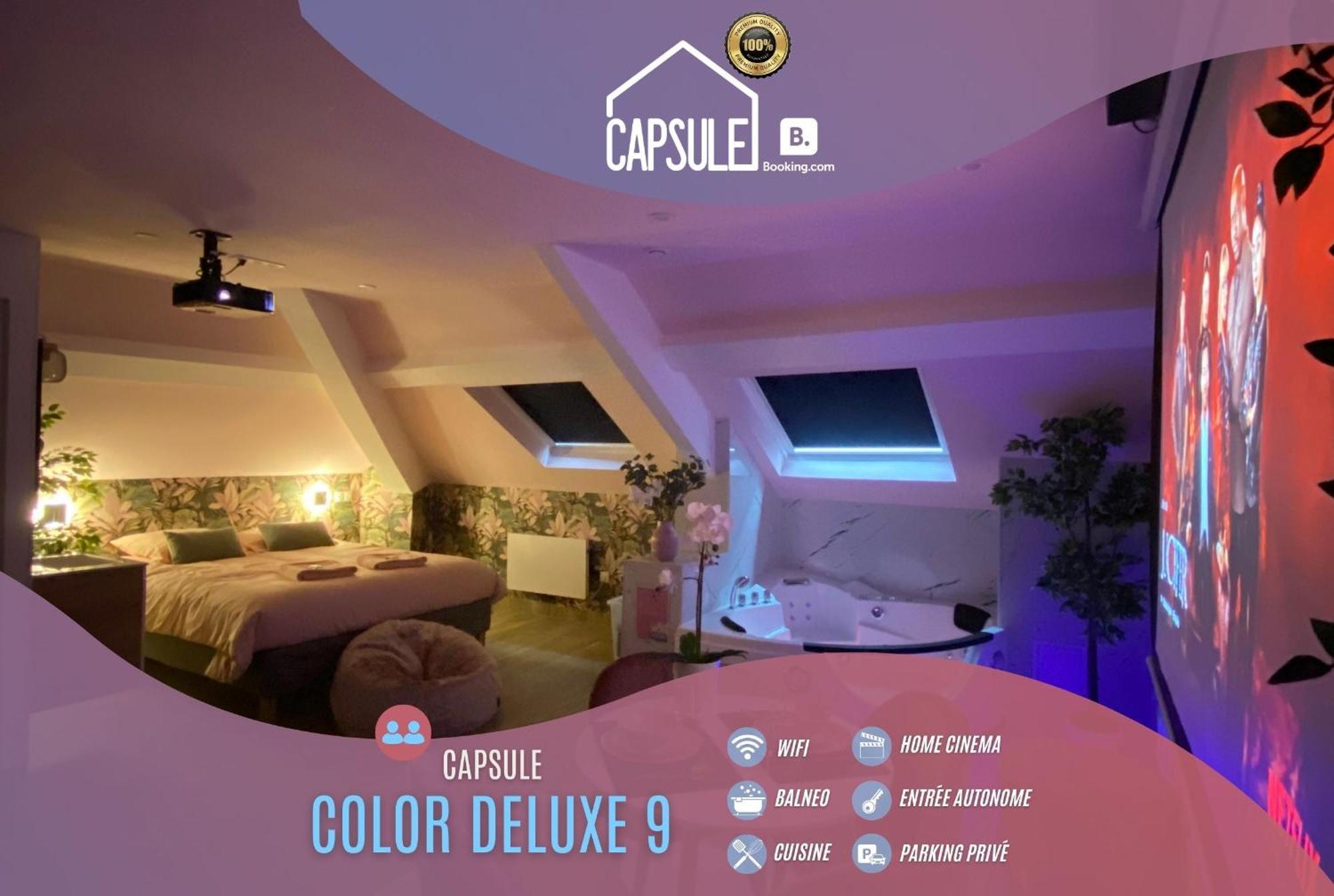 Capsule Color Deluxe Balneo I Ecran Home Cinema I Console De Jeux Trith-Saint-Leger Bagian luar foto